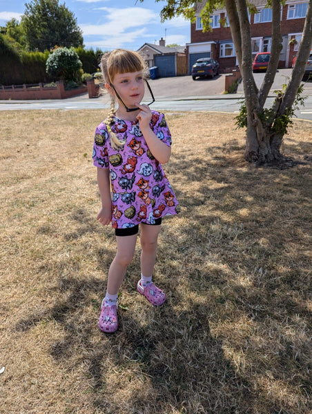 Kids Peplum Tee