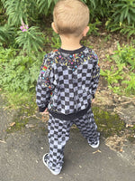 Heart dolman sweater kids