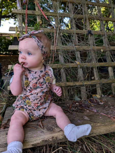 Children's Handmade Summer 'Bummie' Romper