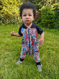 Zip Hooded Romper