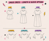 Upcycle Smock Dress