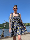 Tiered Tie Strap Summer Dress - Adult